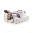 Jessica Daybed with Underbed Trundle - White