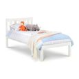 Luna Slatted Bed - White - Sizes Available