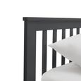 Maisie Bed with Underbed Drawer - Dark Grey
