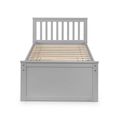 Maisie Bed with Underbed Drawer - Light Grey