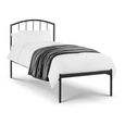 Onyx Metal Frame Bed - Grey - Sizes Available