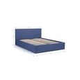 Rialto Ottoman Storage Bed - Blue Fabric - Sizes Available