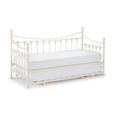 Versailles Metal Frame Daybed - White