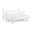 Versailles Metal Frame Daybed - White