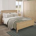 Cromwell Bed - Sizes Available - Oak