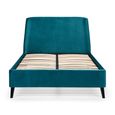 Frida Bed - Teal Fabric - 4ft 6in Double