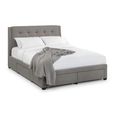Fullerton Storage Bed - Grey Fabric - Sizes Available