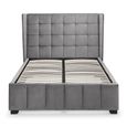 Gatsby Bed - Light Grey Fabric - Sizes Available