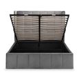 Gatsby Ottoman Storage Bed - Light Grey Fabric - Sizes Available