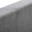 Rialto Bed - Grey Fabric - Sizes Available