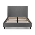Shoreditch Bed - Grey Fabric - Sizes Available
