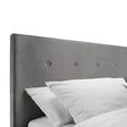 Shoreditch Ottoman Storage Bed - Grey Fabric - Sizes Available