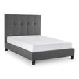 Sorrento Bed - Grey Fabric - Sizes Available