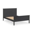 Maine Panel Bed - Black - 3ft Single