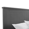 Maine Panel Bed - Black - 3ft Single