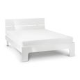 Manhattan Bed - White Gloss - Sizes Available