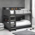 Domino Bunk Bed - Dark Grey