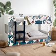 Safari Novelty Bunk Bed - White