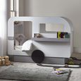 Tourer Caravan Novelty Bed - Grey and White