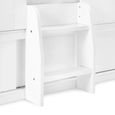 Acorn Treehouse Storage Midsleeper Bed - White