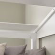Acorn Treehouse Storage Midsleeper Bed - White