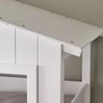 Acorn Treehouse Storage Midsleeper Bed - White