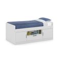Atom Low Sleeper Bed - White