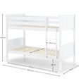 Bella Bunk Bed - White