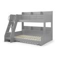 Domino Triple Sleeper Bed - Grey