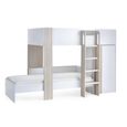 Horizon Bunk Bed - White