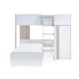 Horizon Bunk Bed - White