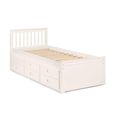 Maisie Captains Bed - White