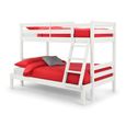 Merlin Triple Sleeper Bunk Bed - White