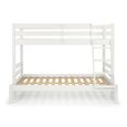 Merlin Triple Sleeper Bunk Bed - White