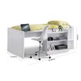 Neptune Midsleeper Bed - White