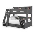 Orion Triple Sleeper Bed - Dark Grey