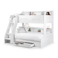 Orion Triple Sleeper Bed - White