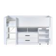 Otis Midsleeper Bed - White