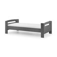 Pluto Midsleeper Bed - Dark Grey