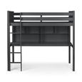 Titan Highsleeper Bed - Dark Grey