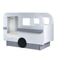 Tourer Caravan Novelty Bed - Grey and White