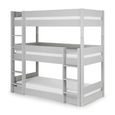 Trio Bunk Bed - 3 Level - Grey