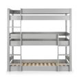 Trio Bunk Bed - 3 Level - Grey