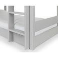 Trio Bunk Bed - 3 Level - Grey