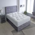 Natural Firm Edge Heritage Bronze Divan Bed - 3000 Platform Top - Sizes Available