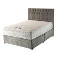 Silver Active Deluxe Divan Bed - 2800 Pocket Spring - Platform Top - Sizes Available