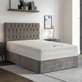 Silver Active Deluxe Divan Bed - 2800 Pocket Spring - Platform Top - Sizes Available