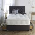 Sicily Pillow Divan Bed - 2000 Platform Top - Sizes Available