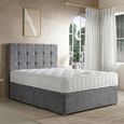 Vermont Divan Bed - 1000 Pocket Spring - Platform Top - Sizes Available