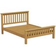 Churchill Waxed Pine Slatted Bed - Sizes Available